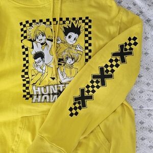 Yellow Hunter x Hunter Graphic Hoodie